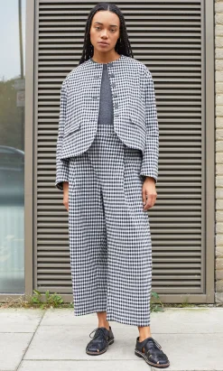Agnes Gingham Jacket><noscript><img width=