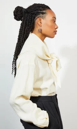 Anchor Blouse - Milk>Plümo Studio Hot