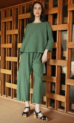 Barrel Crop Pants>Plümo Sale