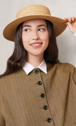 Boater Hat>Plümo Studio Discount