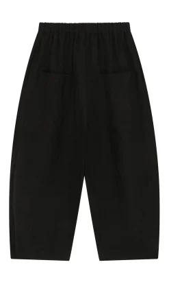 Butoni Pants - Black Linen><noscript><img width=