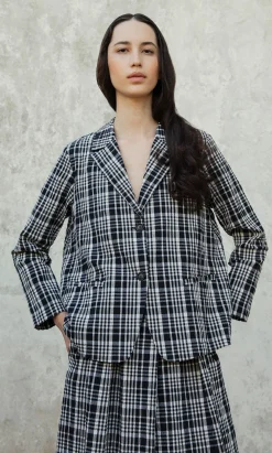 Corta Check Jacket>Neirami Online