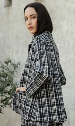 Corta Check Jacket><noscript><img width=