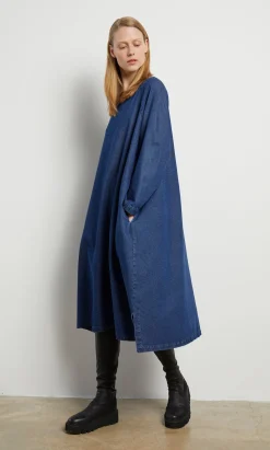 Denim Marsell Dress>Plümo Studio Clearance
