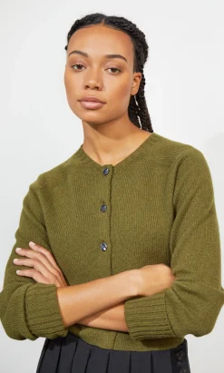 Derby Cardigan - Green><noscript><img width=