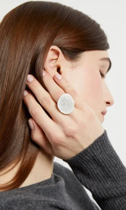 Eco Silver Pebble Ring>Plümo Discount