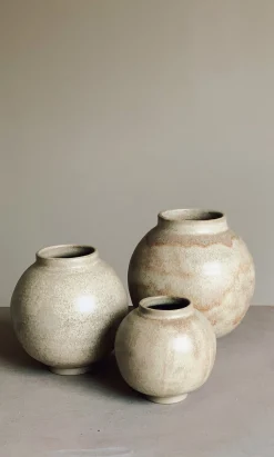 Ecru Moon Vase><noscript><img width=