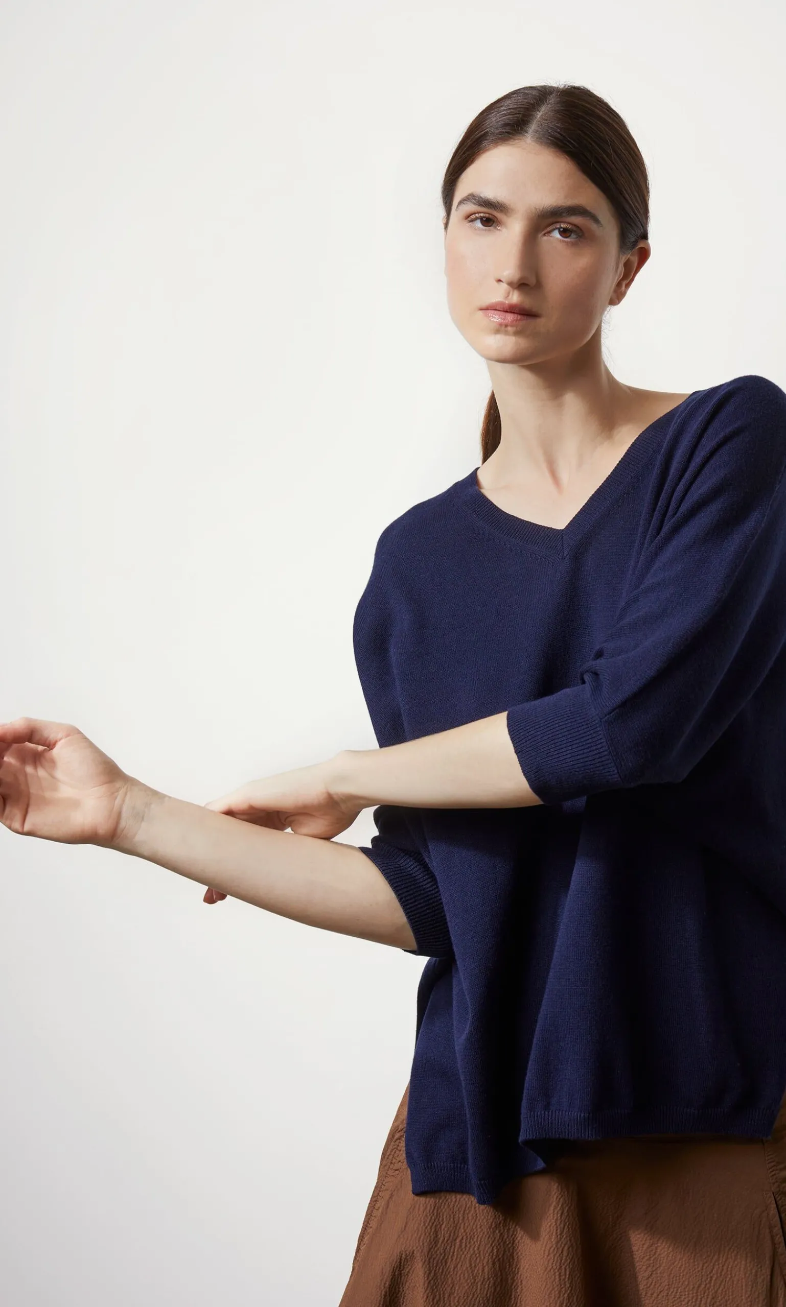 Elsie Jumper - Navy>Plümo New