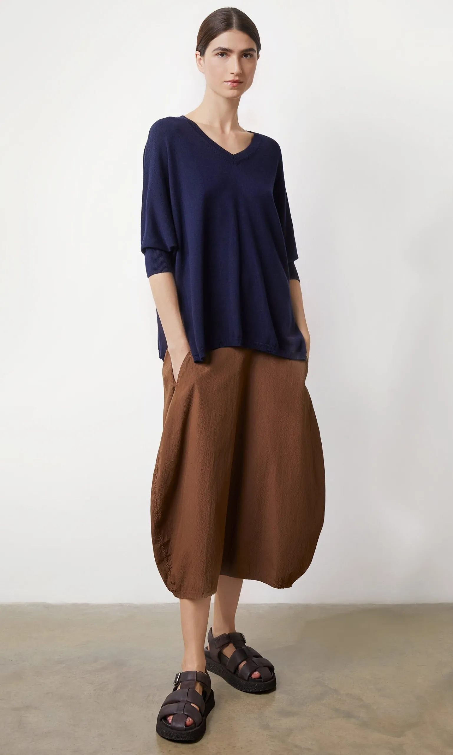 Elsie Jumper - Navy>Plümo New