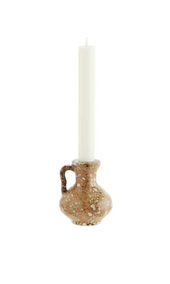 Fog Marbled Candle Holder>Plümo Online