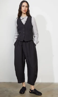 Frida Waistcoat - Black>Plümo Studio Online