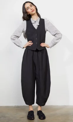 Frida Waistcoat - Black><noscript><img width=