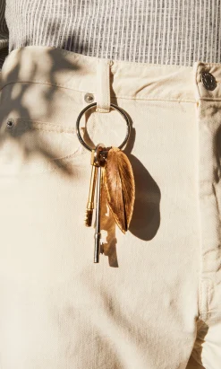 Gold Moules Keyring>Plümo Discount