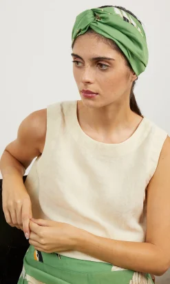 Green Stork Headband>Plümo Sale