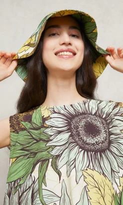 Green Sunflower Hat><noscript><img width=