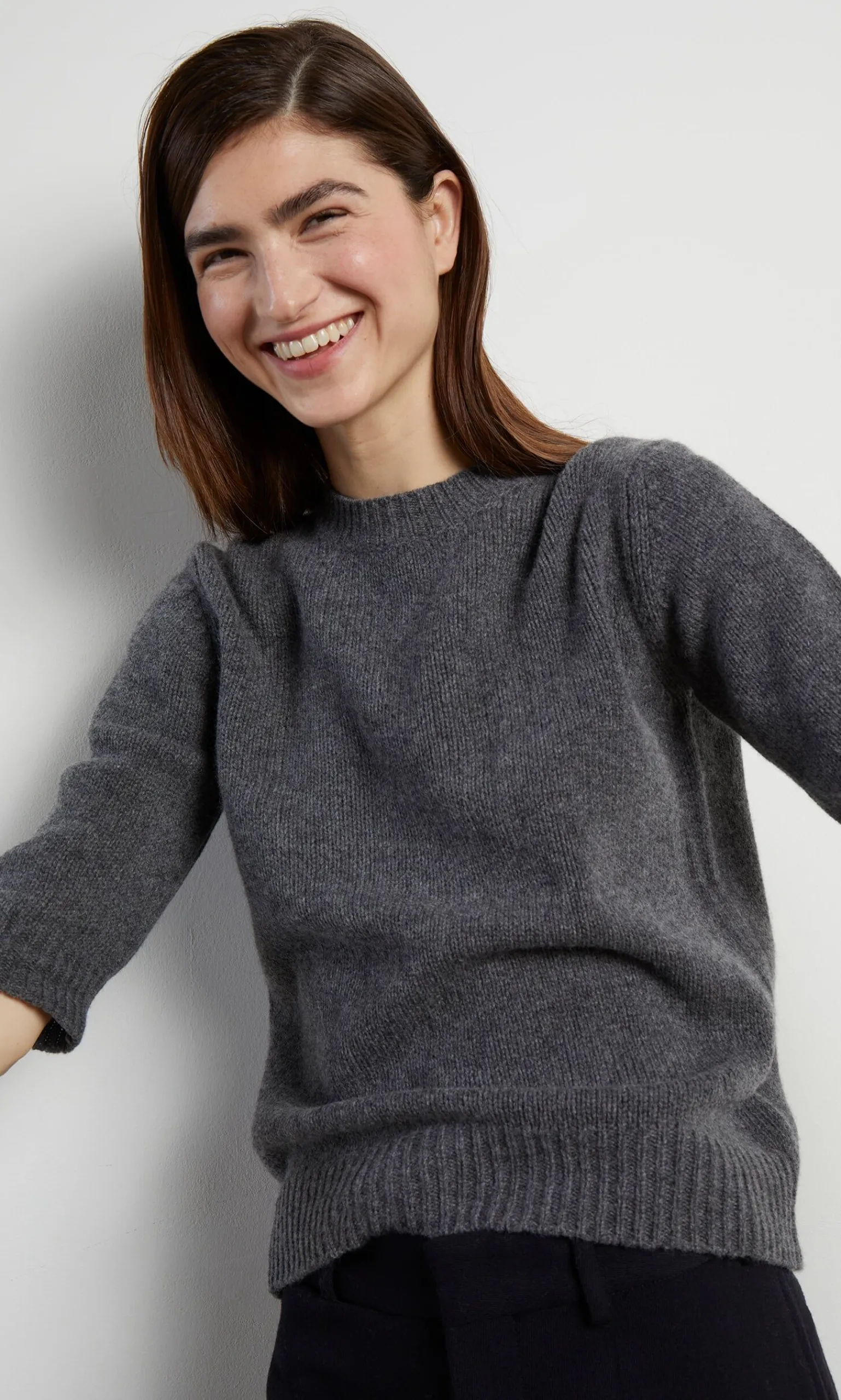 Grey Digby Sweater>Plümo