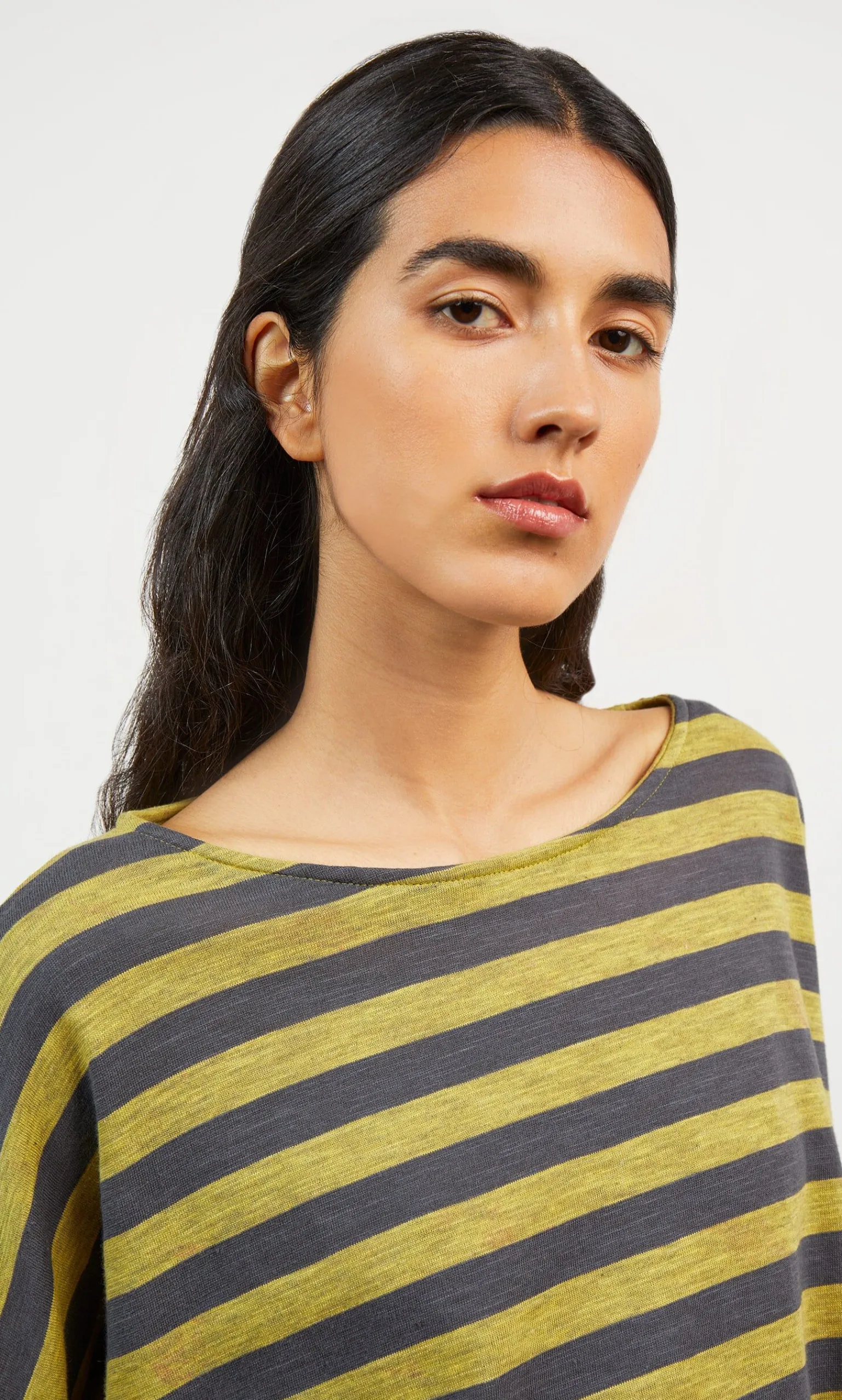 Grigo Stripe Top>Plümo Sale