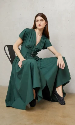 Hanna Belted Dress><noscript><img width=