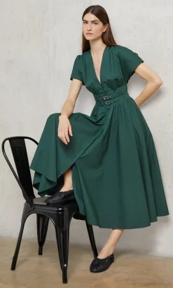 Hanna Belted Dress><noscript><img width=