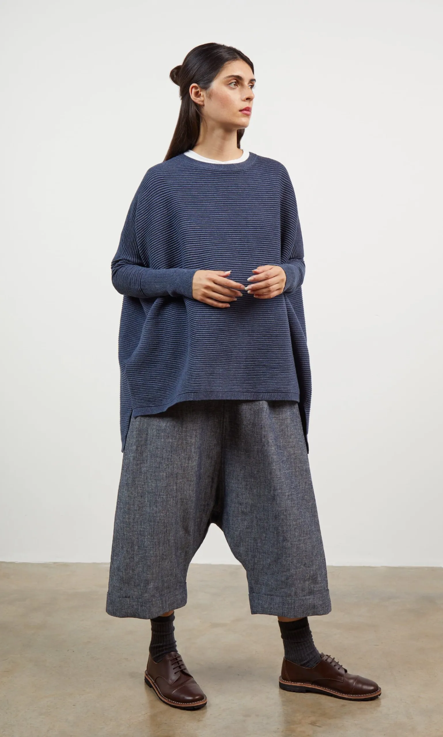 Jack Sweater - Denim>Plümo Studio Discount