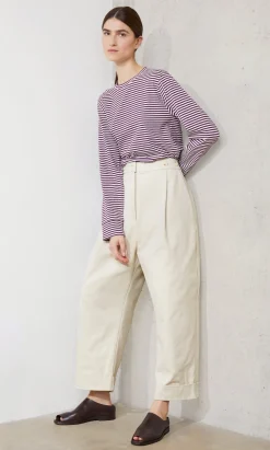 Luo Stripe Top>Plümo New