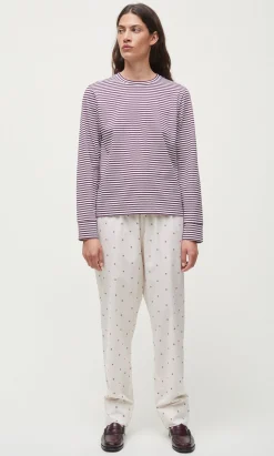 Luo Stripe Top><noscript><img width=
