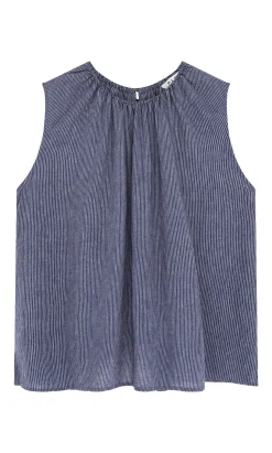 Marie Top - Pinstripe><noscript><img width=