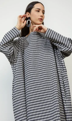 Marsell Dress - Gingham>Plümo Studio Sale