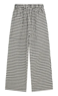 Milano Gingham Pants><noscript><img width=