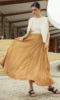Mustard Skirt>Plümo