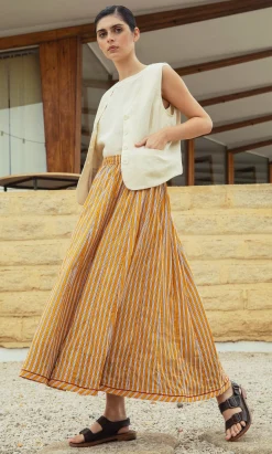 Mustard Skirt>Plümo