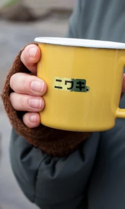 Mustard Yellow Enamel Mug>Plümo Online