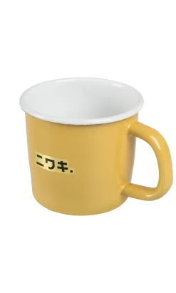 Mustard Yellow Enamel Mug>Plümo Online