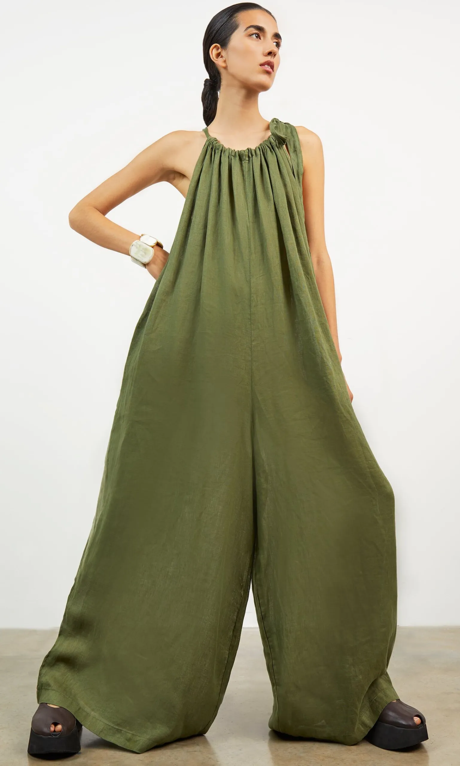 Olive Jumpsuit>Plümo Online