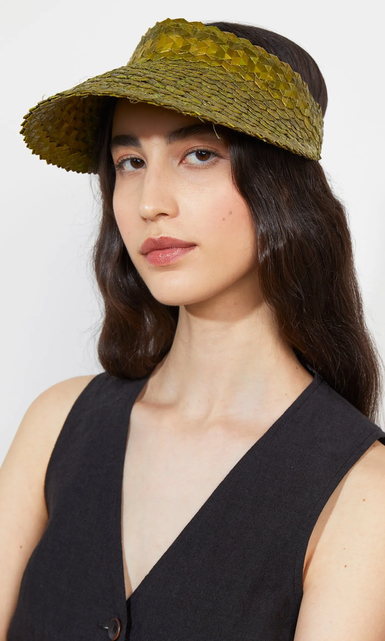 Olive Sun Visor>Plümo New