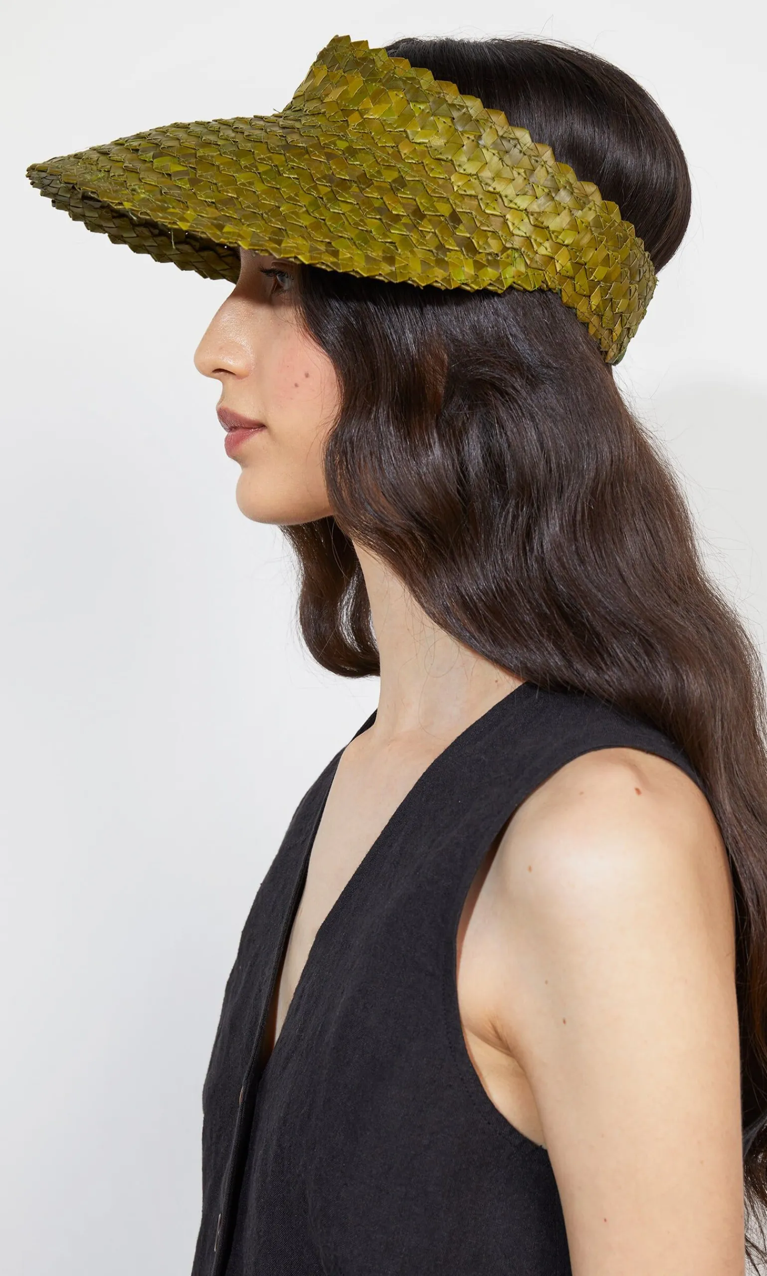 Olive Sun Visor>Plümo New
