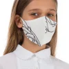 Organic Linen Kids Mask Swirl>Plümo Outlet