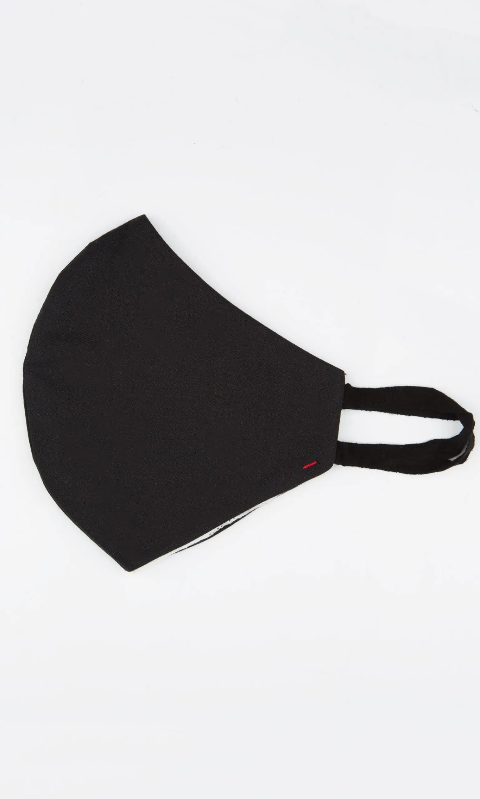 Organic Linen Mask - Black>Plümo New