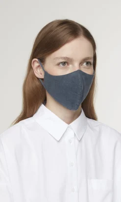 Organic Linen Mask - Charcoal>Plümo Best