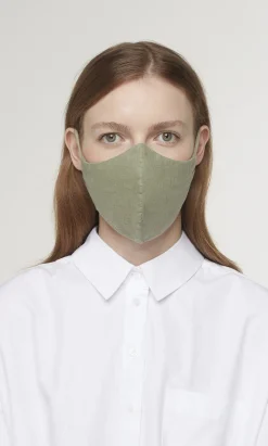 Organic Linen Mask - Leaf>Plümo Discount