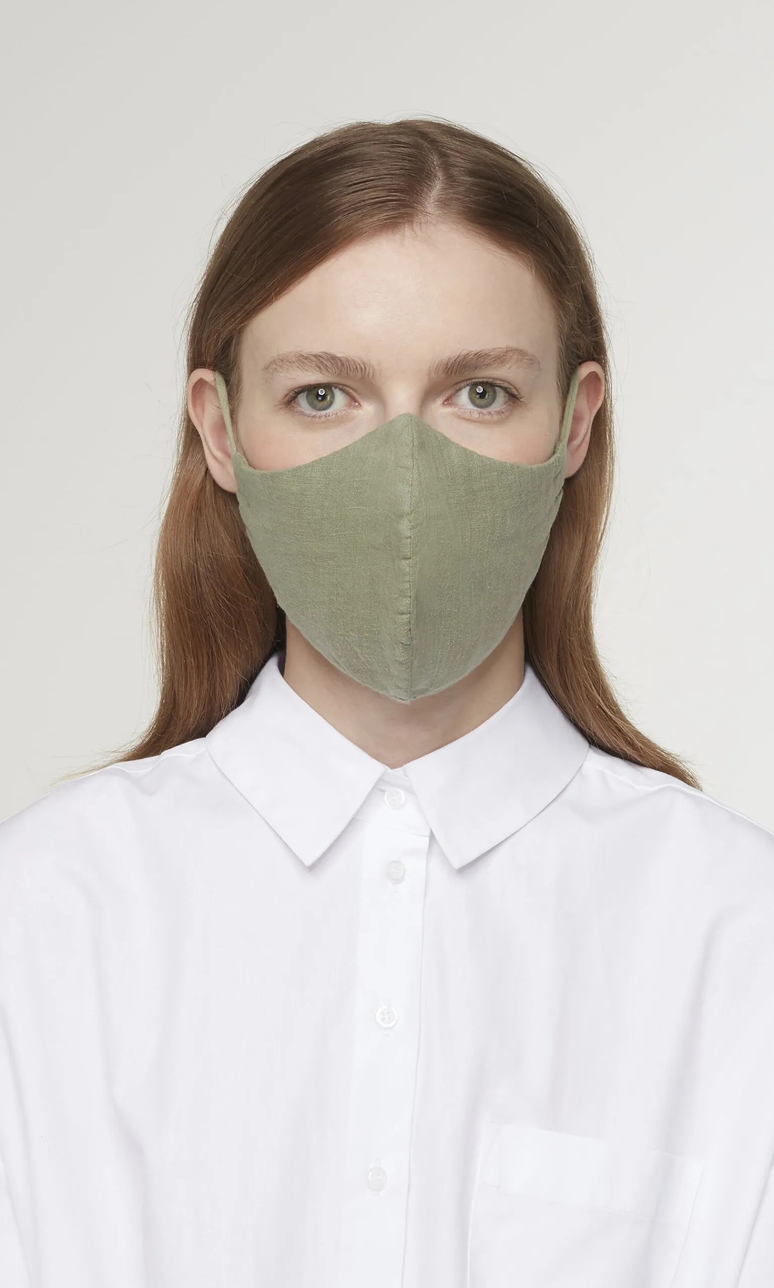 Organic Linen Mask - Leaf>Plümo Discount