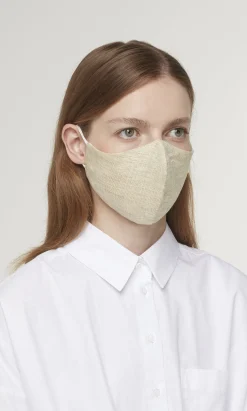 Organic Linen Mask - Oat>Plümo New