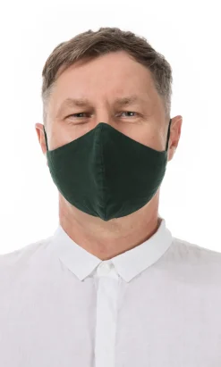 Organic Linen Mask Men Forest>Plümo Outlet