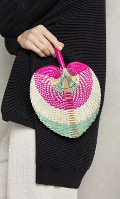 Pink Hand Fan><noscript><img width=