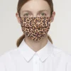 Pleated Face Mask & Pouch - Leopard Print>Plümo Discount