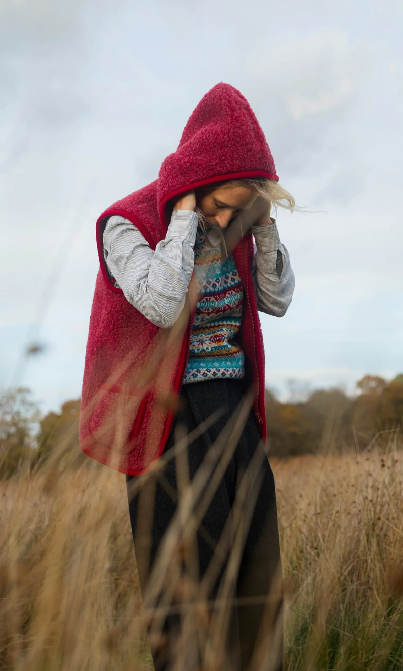 Ruby Wool Gilet>Plümo Studio Online