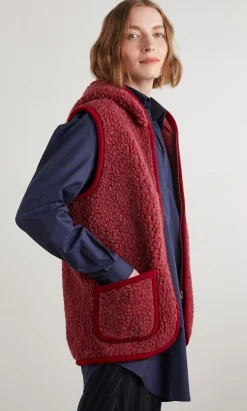 Ruby Wool Gilet><noscript><img width=