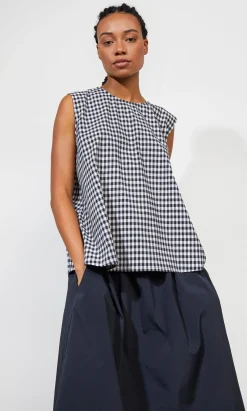 Serena Top - Gingham><noscript><img width=