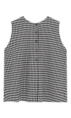 Serena Top - Gingham><noscript><img width=