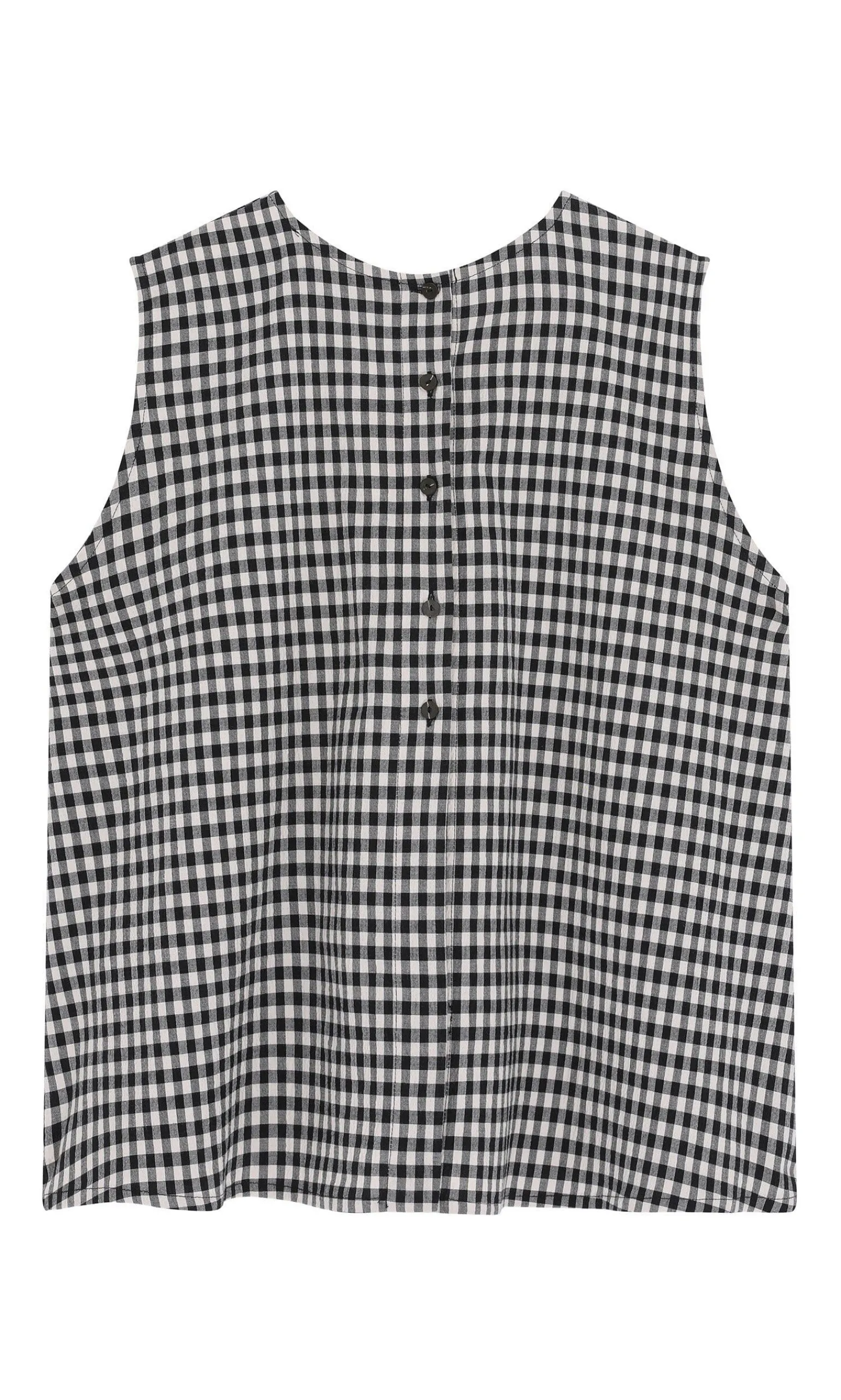 Serena Top - Gingham>Plümo Studio Clearance